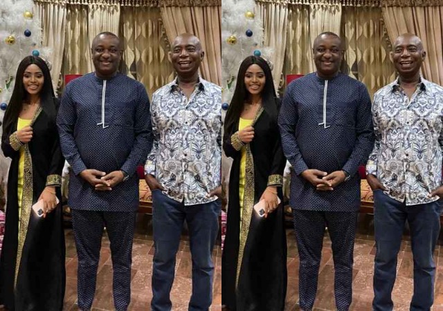 Regina Daniels and Her Husband Host Keyamo in Their Abuja Mansion