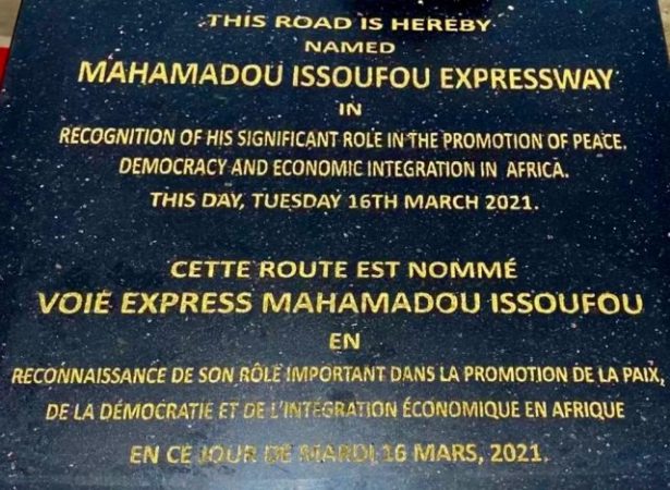 President Buhari Names Road in Abuja after President of Niger Republic