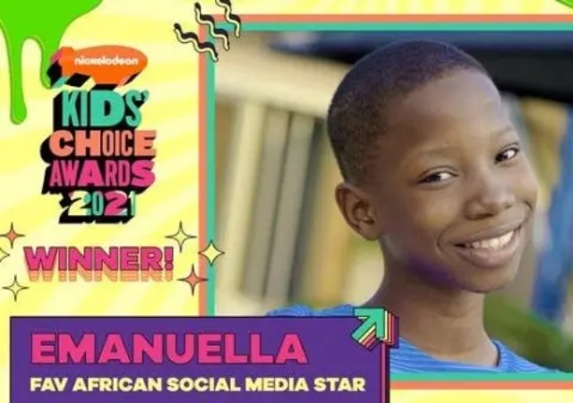 Kids Choice Awards 2021:Emmanuella Emerged winner