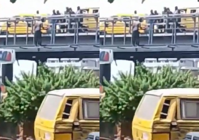 Nigerians Stop Man from Killing Himself along Jibowu Bridge in Lagos [Video]