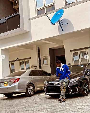 Rexxie, Nigerian Music Producer Shares photo Of His New House.