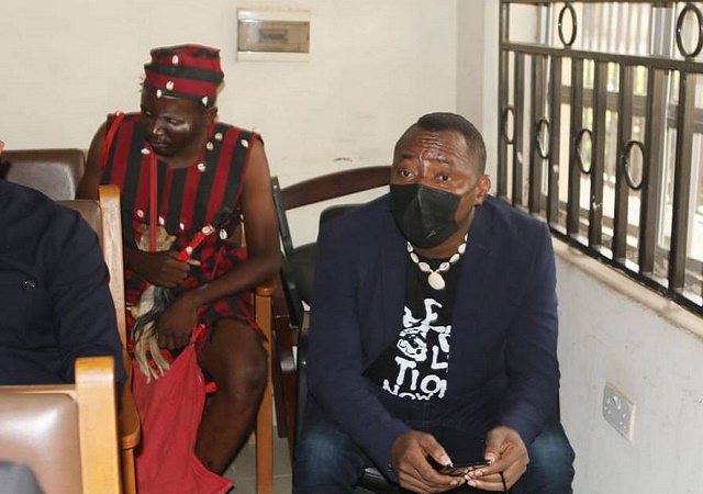 Sowore Storms Court with Witch Doctor Ahead Of Trial [Photos]