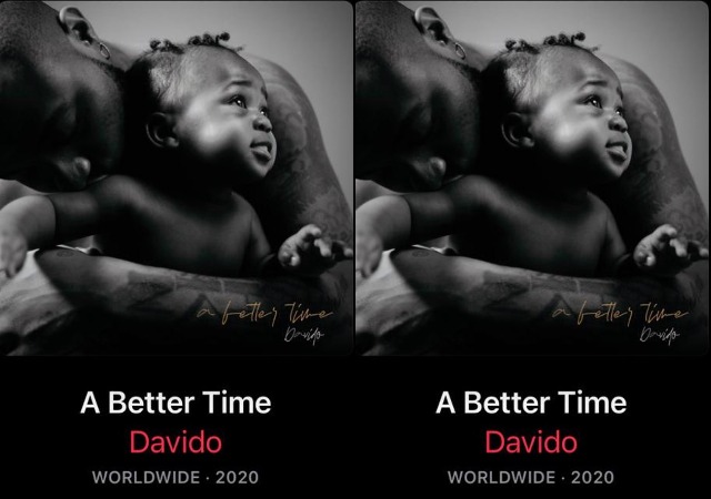 Cloned version of Davido’s ‘A Better Time’ Album Surfaces Online