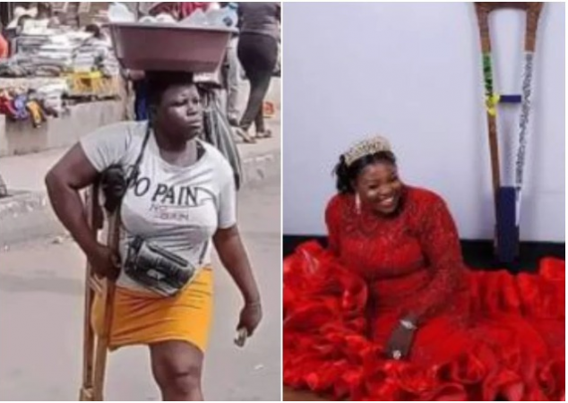 Nigerians React to the Amazing Transformation of the Amputee Lady Selling Water
