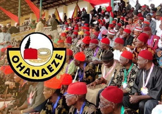 Ohanaeze Calls for Calm On Clash Between Ebubeagu and ESN