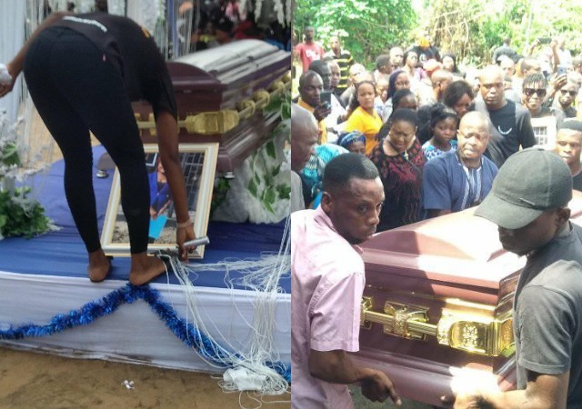 More Photos from the Burial Ceremony of Iniubong Umoren, the Job Seeker Who Was Raped and Killed In Akwa Ibom