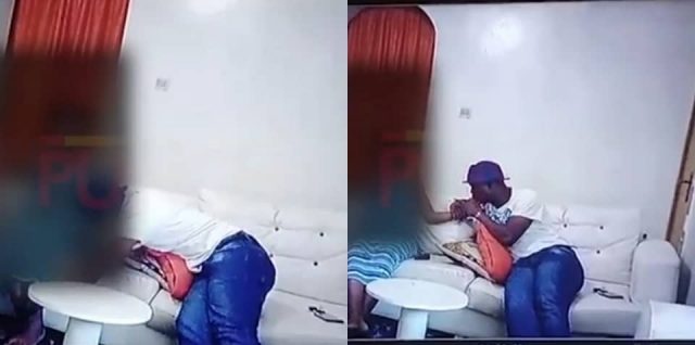 The Moment Baba Ijesha Was Caught On CCTV Molesting His 14-Year-Old Victim [Video]