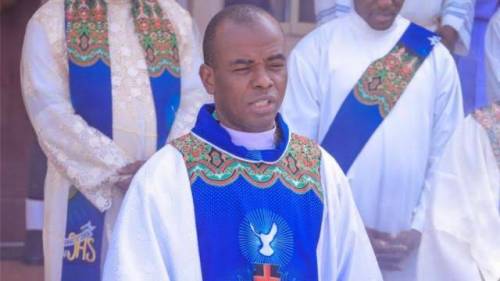 BREAKING: Endless Celbration as Father Mbaka Resurfaces [Video]