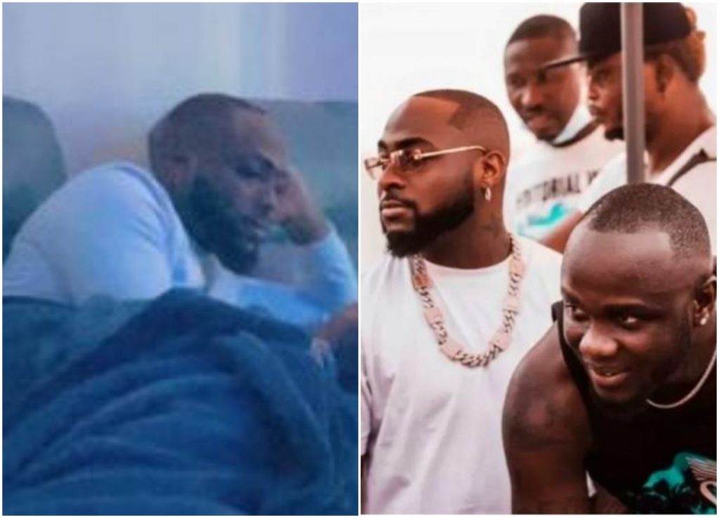 First Photo Of Davido After Obama's Death