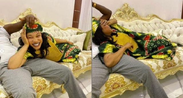 ‘Olakunle Churchill You're a man', Kpokpogri hails Tonto Dikeh’s ex-husband amidst breakup [PHOTOS]