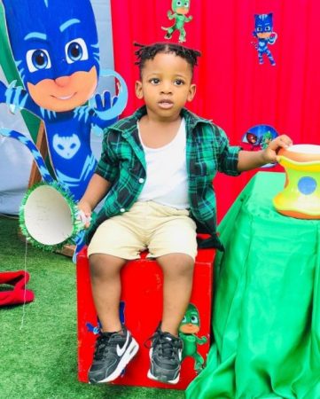 #BBNaija: Beautiful Photos of Tega’s Adorable Three-year-old Son
