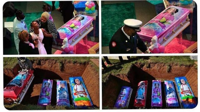 Woman Loses Her 5 Children On Her Birthday (Photos)