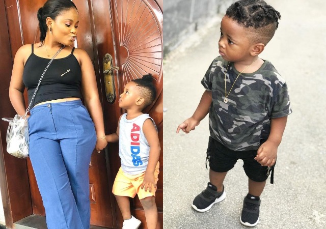 #BBNaija: Beautiful Photos of Tega’s Adorable Three-year-old Son