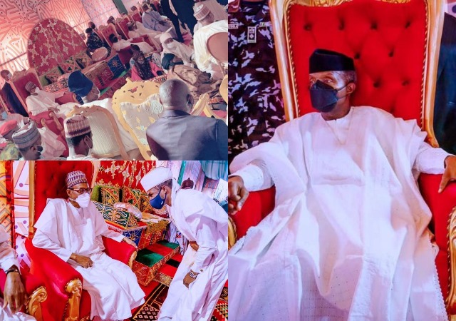 Photos From Yusuf Buhari and Zahra Bayero Wedding