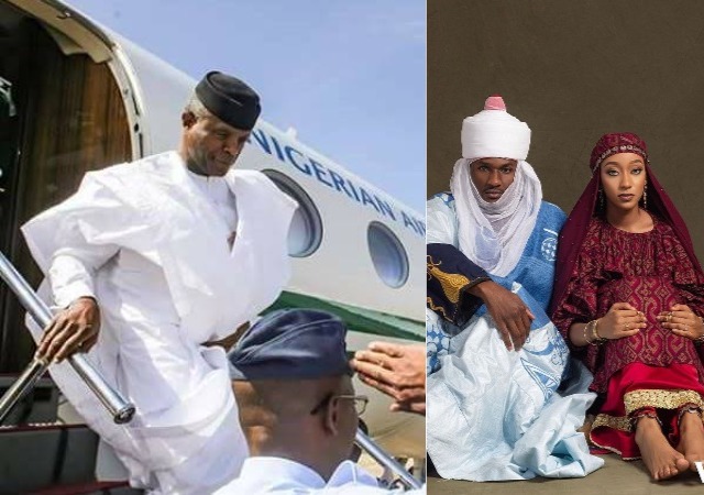 UPDATES: Osinbajo Arrives For Buhari’s Son Wedding