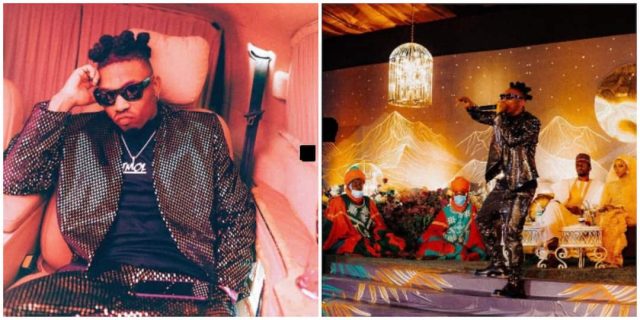 Mayorkun Performs at Buhari's Son Wedding