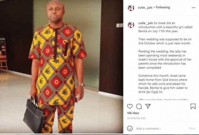 Isreal DMW: How Davido’s Logistics Manager Abused His Fiancee, Calls Off Wedding
