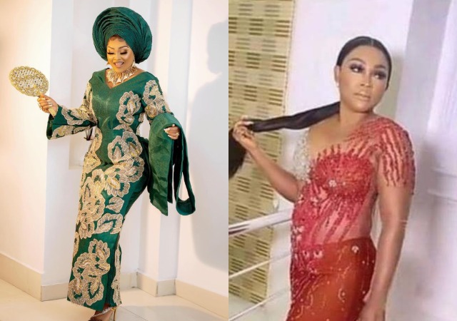 Mercy Aigbe in Real Life Vs on Instagram, Spot the Difference