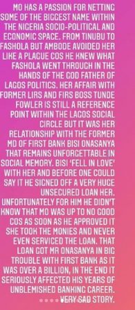 Mo Abudu in Romance Scandal with Lagos Governors Back To Back and Other Powerful Politicians