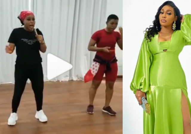 BBNaija: Rita Dominic Shares a Throwback Rehearsal Video with Liquorose