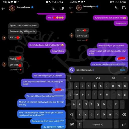 BBNaija: Leaked Chat between Boma And another Married Woman Leaks