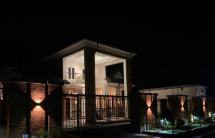 Actor Okon Lagos Shows Off His Newly Built House [Photos]