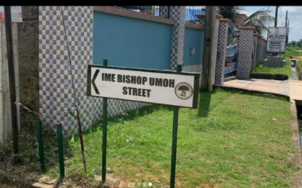 Actor Okon Lagos Shows Off His Newly Built House [Photos]