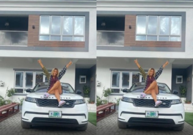 BBNaija: Mercy Eke acquires another house to celebrate her 28th birthday [photos]