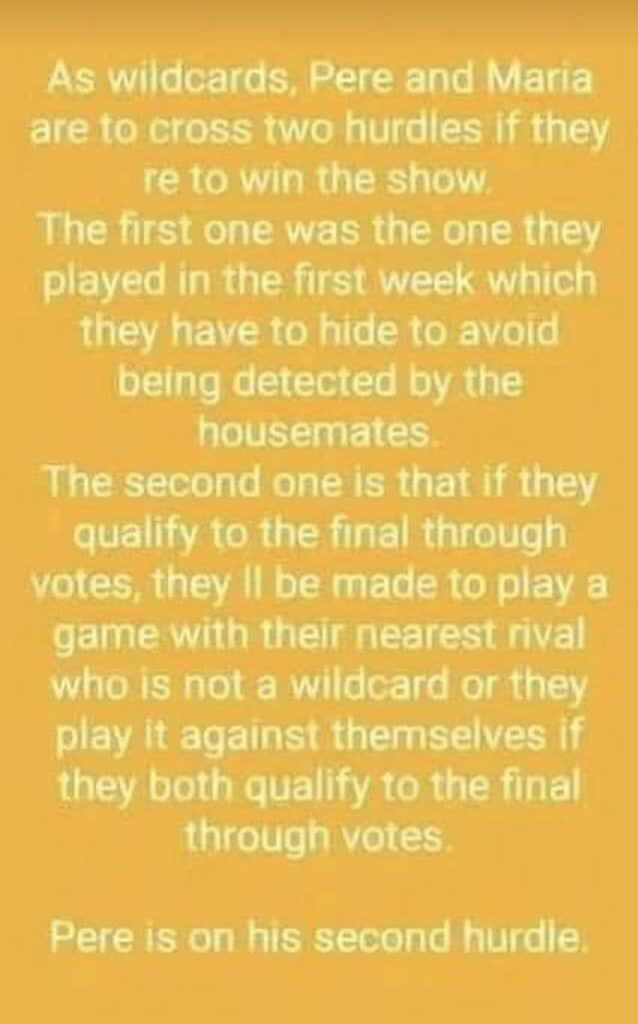 BBNaija: REAL Reason Why Pere Is Made To Play a Game to Ensure He Makes It to the Finals despite Having Higher Votes