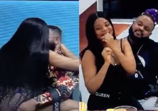 #BBNaija: Moment Queen Twerks up storm For Whitemoney [Video]