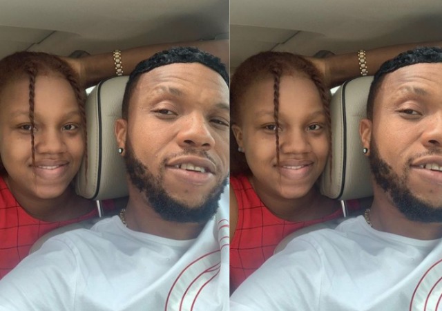Angry Charles Okocha goes mad after spotting his daughter inside a car with a man [Video]