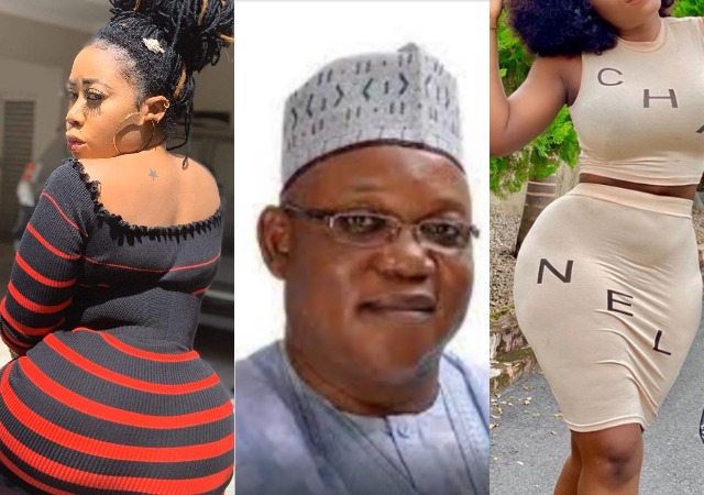 Sugar babies: Destiny Etiko, Moyo Lawal and Jackie Appiah in allege Romance Scandal with Taraba politician, David Sabo