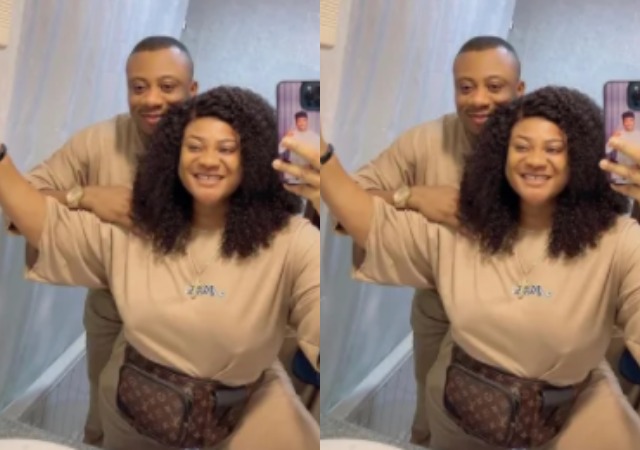 "Why she come dey curse gistlover?- Reactions as Breakfast hits Nkechi Blessing Sunday as her relationship with Boyfriend hits the rock
