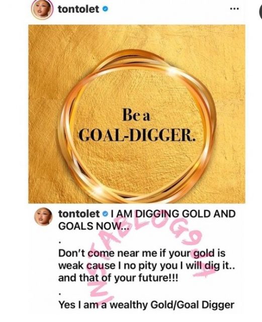 Why be a gold digger when you can be a goal digger?