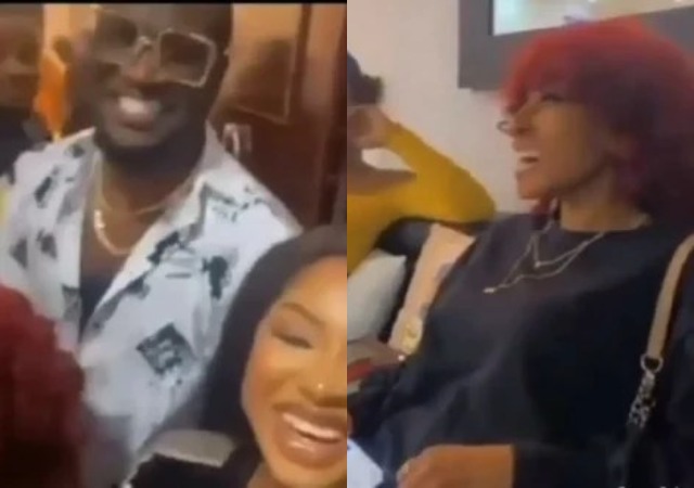 Liquorose and Her Dance Crew Attend Psquare’s 40th Birthday Party. Reality TV star Liquorose has been spotted alongside her dance crew members, Ella and E4ma as they attend P-Square birthday party. https://www.gistlover.com/liquorose-and-her-dance-crew-attend-psquares-40th-birthday-party/