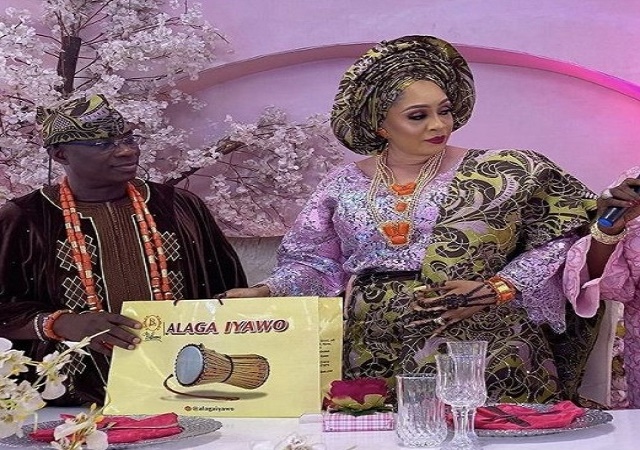 Video from the Traditional Wedding of Fuji Icon King Wasiu Ayinde Marshal and His New Wife Emmanuella
