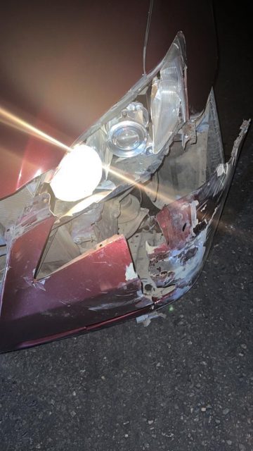 Reality Star, Tega Dominic Grateful To God as She Narrowly Survived a Car Accident [Photo]