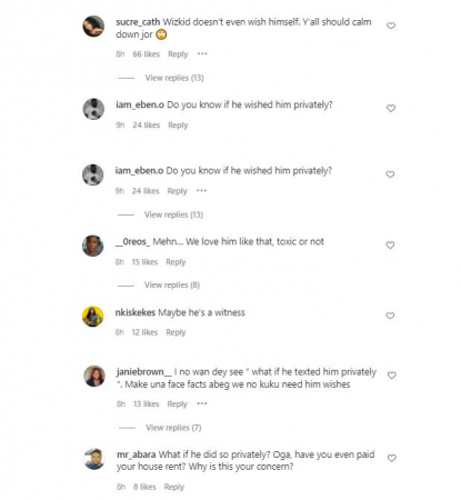 “Maybe Wizkid is the envious and toxic one” – Fan triggers reactions over singer’s silence on Davido’s birthday