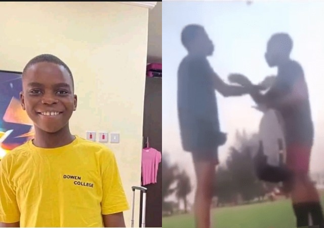 #Justiceforsylvester: One of the students fingered for Sylvester’s death spotted bullying his mate [Video]