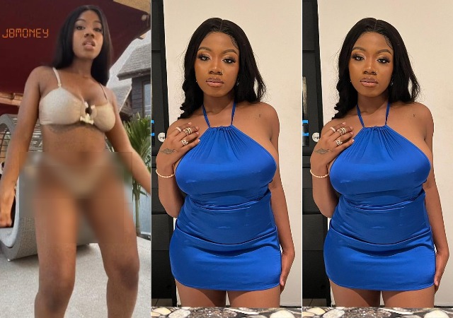 “She Always Look RAZZZ” – Reactions as Angel Shares Dance Video in Bikini [VIDEO]