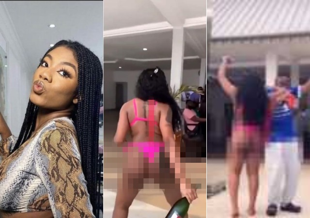 “She keeps disgracing her fans with excuse of being young and naive” – Angel bashed over dance in bikini [VIDEO]