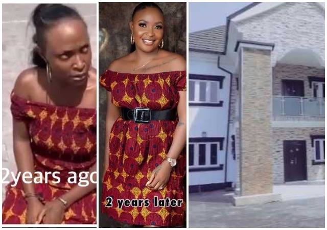 This Got Me So Emotional, Tears Rolling Nonstop, Reactions as Blessing CEO Launches New Mansion Allegedly Owned By Her Baby Daddy