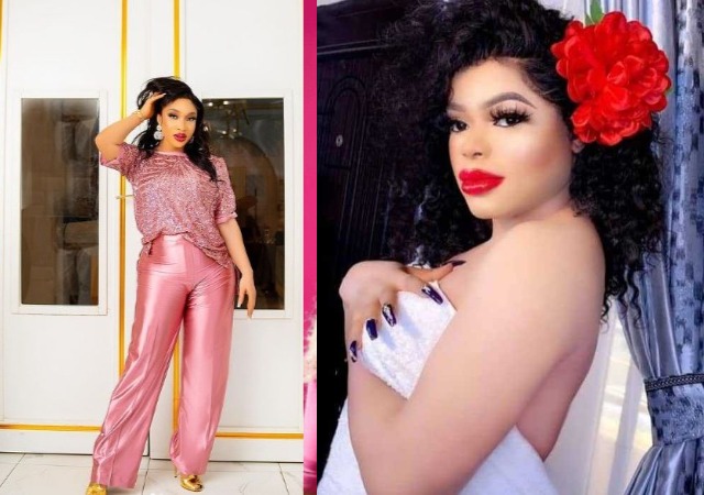 Tonto Dikeh Sets to Release Pictures of Bobrisky’s “Rotten Bum”
