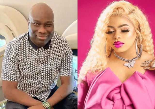 “Run and Hide, Because Anytime I Come to Lagos, There Will Be War”- Mompha Threatens Bobrisky