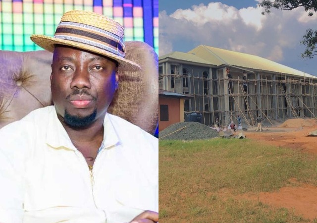 Obi Cubana Erects Multimillion-Naira Church In His Hometown In Memory Of Late Mother [VIDEO]