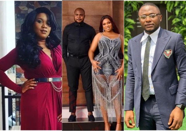 Sandra Iheuwa's Husband Mr Steve Thompson Has Distanced Himself from Her Display - Ubi Franklin