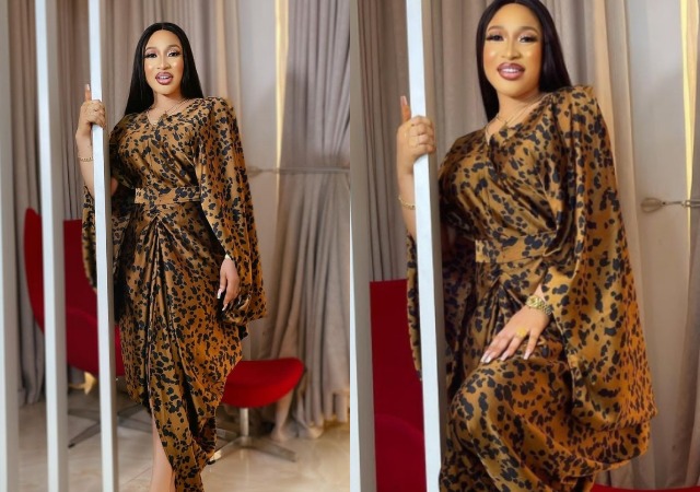 ‘Lets Hope the New Car Won’t Come With Any Social Media Drama’ Reactions As Actress Tonto Dikeh Acquires New Bentley
