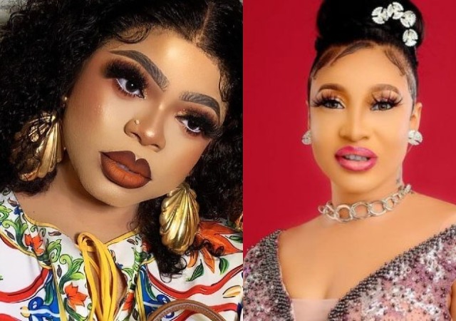 Evangelist Tonto Dikeh Sent Me Her Ex-Husband’s Full Name to Give to My Grandma to Destroy Him – Bobrisky