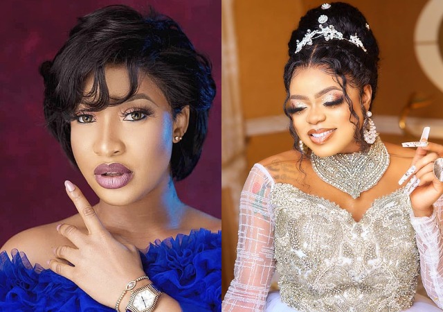 “Sub Dey Em Own, Pig Go Catch Am” – Tonto Dikeh Scorns Bobrisky