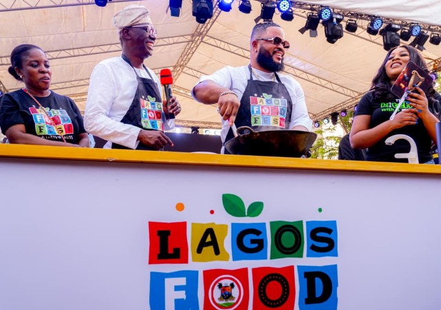 #EndSars: Whitemoney Drag through the Mud for Joining Sanwo-Olu at Lagos State Food Festival